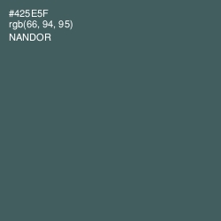 #425E5F - Nandor Color Image