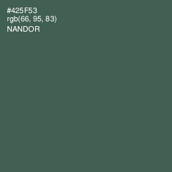 #425F53 - Nandor Color Image