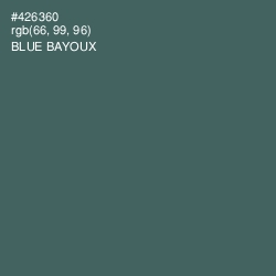 #426360 - Blue Bayoux Color Image
