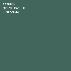 #42665B - Finlandia Color Image