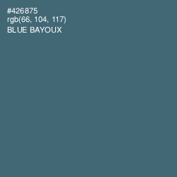 #426875 - Blue Bayoux Color Image