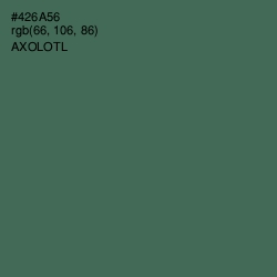 #426A56 - Axolotl Color Image