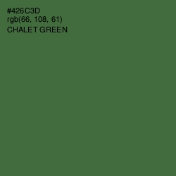 #426C3D - Chalet Green Color Image