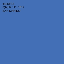 #426FB5 - San Marino Color Image