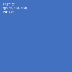 #4271C1 - Indigo Color Image