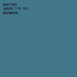 #42778D - Bismark Color Image