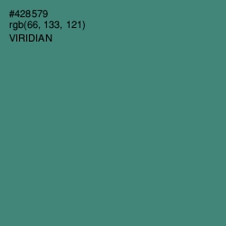 #428579 - Viridian Color Image