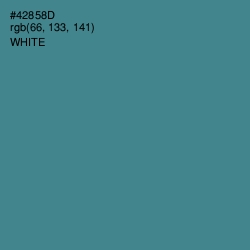 #42858D - Smalt Blue Color Image