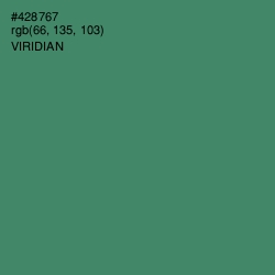 #428767 - Viridian Color Image