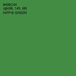 #428C44 - Hippie Green Color Image