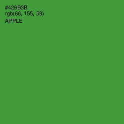 #429B3B - Apple Color Image