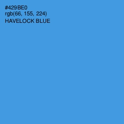 #429BE0 - Havelock Blue Color Image