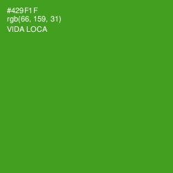 #429F1F - Vida Loca Color Image