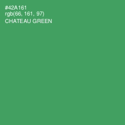 #42A161 - Chateau Green Color Image