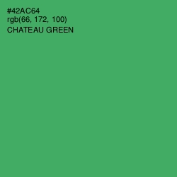 #42AC64 - Chateau Green Color Image