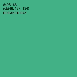 #42B186 - Breaker Bay Color Image