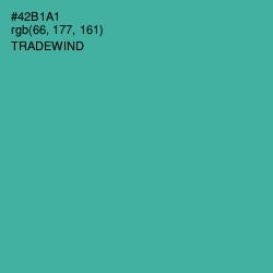 #42B1A1 - Tradewind Color Image