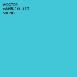 #42C7D9 - Viking Color Image