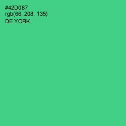#42D087 - De York Color Image