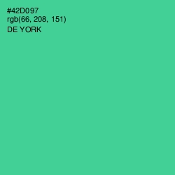 #42D097 - De York Color Image