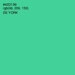 #42D199 - De York Color Image