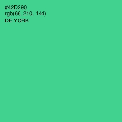 #42D290 - De York Color Image