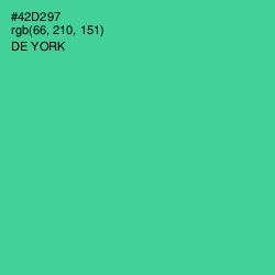 #42D297 - De York Color Image