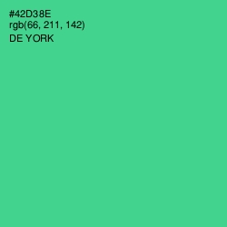 #42D38E - De York Color Image