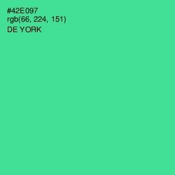 #42E097 - De York Color Image