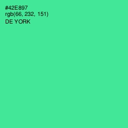 #42E897 - De York Color Image