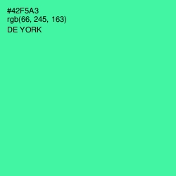 #42F5A3 - De York Color Image