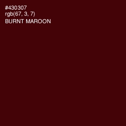 #430307 - Burnt Maroon Color Image