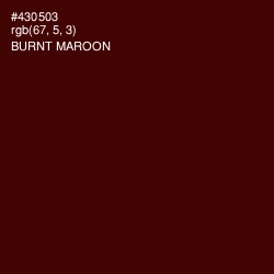 #430503 - Burnt Maroon Color Image