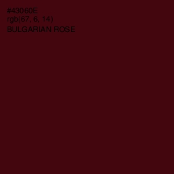 #43060E - Bulgarian Rose Color Image