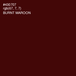 #430707 - Burnt Maroon Color Image