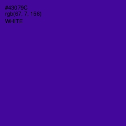 #43079C - Pigment Indigo Color Image