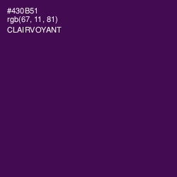 #430B51 - Clairvoyant Color Image