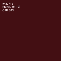 #430F13 - Cab Sav Color Image