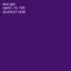 #43106C - Scarlet Gum Color Image