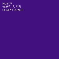 #43117F - Honey Flower Color Image