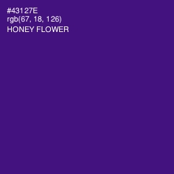 #43127E - Honey Flower Color Image