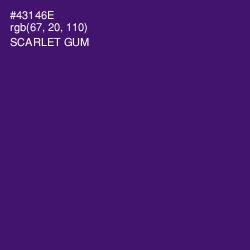 #43146E - Scarlet Gum Color Image