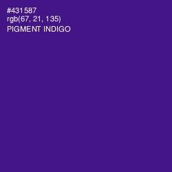 #431587 - Pigment Indigo Color Image