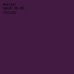 #431A41 - Loulou Color Image