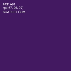 #431A61 - Scarlet Gum Color Image