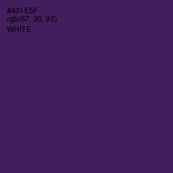 #431E5F - Clairvoyant Color Image