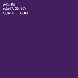 #431E61 - Scarlet Gum Color Image