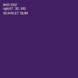 #431E62 - Scarlet Gum Color Image