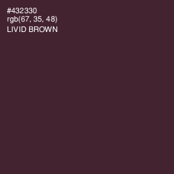 #432330 - Livid Brown Color Image