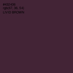 #432436 - Livid Brown Color Image